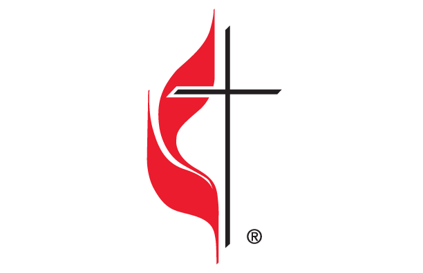 United Methodist Church cross and flame logo